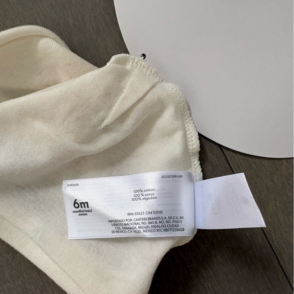 NWT Carter's Convertible Bunny Nightgown and Bonnet, 6M - Picture 11 of 11